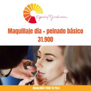 Maquillaje día + Peinado Básico