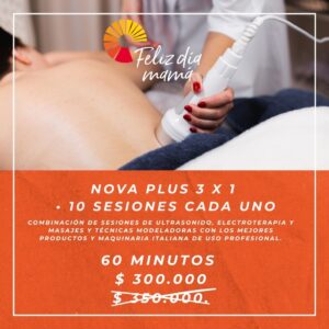 Día de la madre- Nova Plus 3x1 Masajes